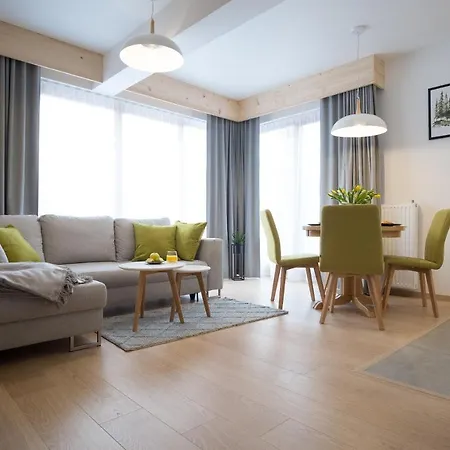 Apartament Modern Green w centrum z widokiem na Giewont-2
